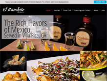 Tablet Screenshot of elranchito-villarica.com